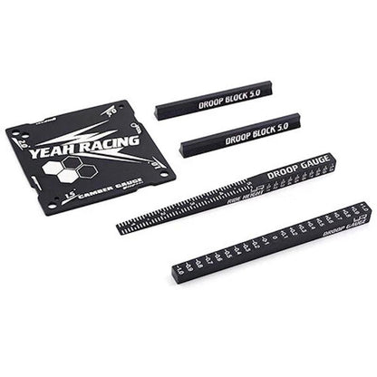 Yeah Racing YT-0175 Aluminum Chassis Set Up Tool Kit For 1/27 1/28 Mini-Z