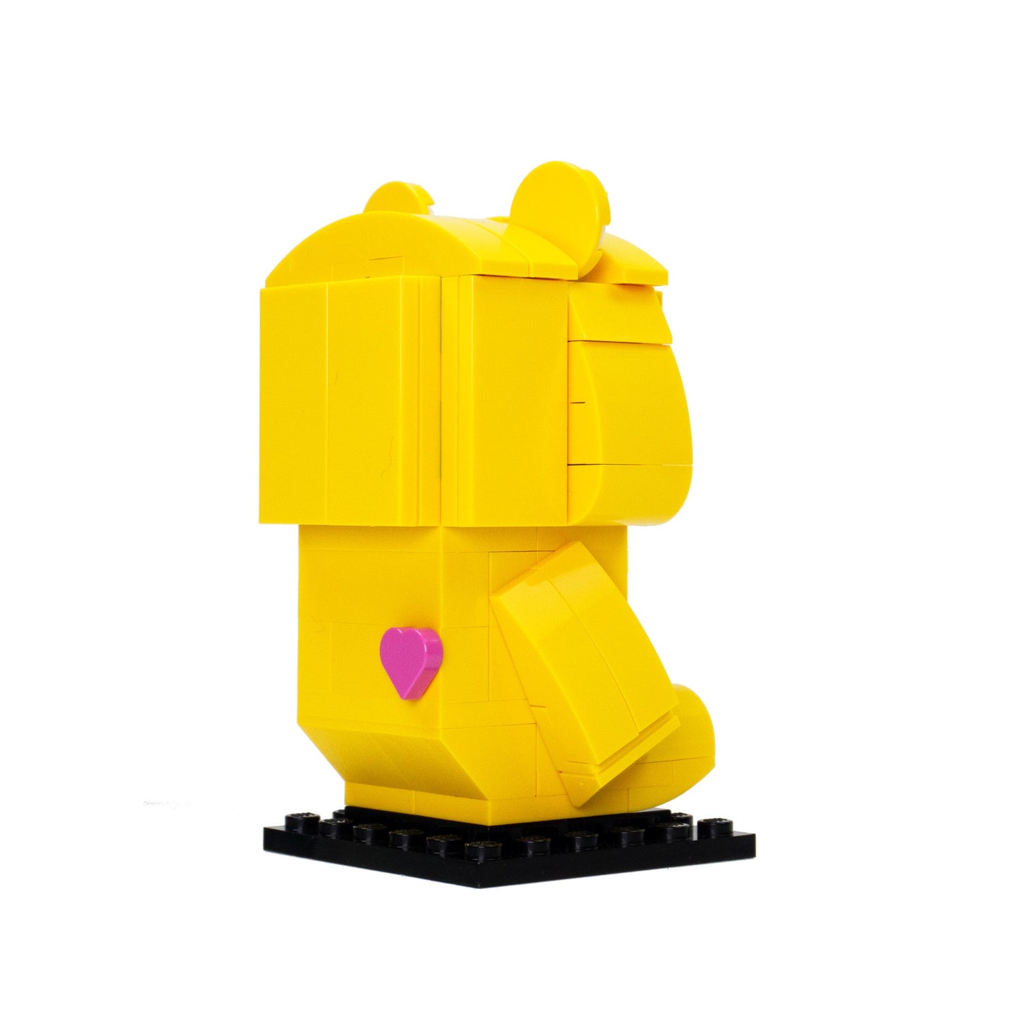 Yellow Friendship Bear Brick Building Set - Custom Building Set - Made Using LEGO® Parts