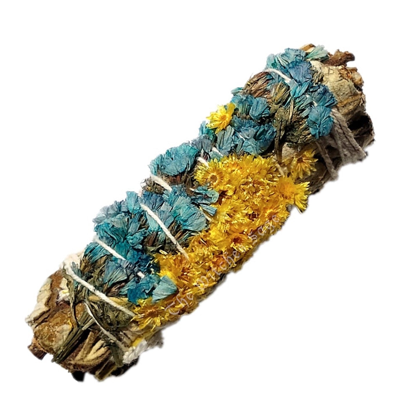 Natural Home fragrance Yerba Santa with Blue Satice & Mullien Smudge bundles 3"-4" by OMSutra