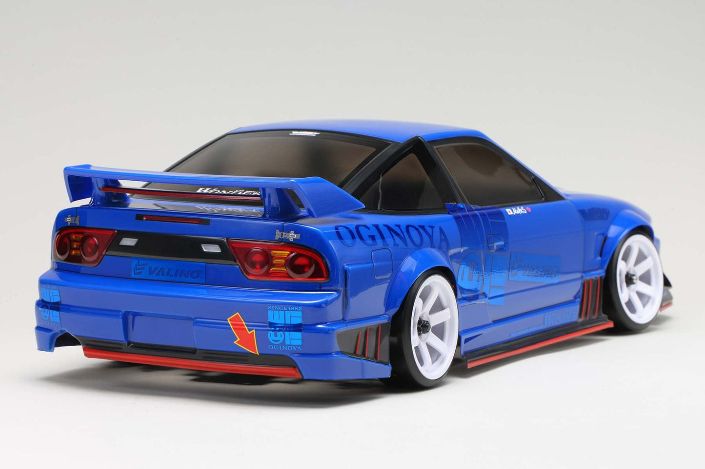 Yokomo Rookie Drift RD2.0 Kit w/ Oginoya Sileighty Sayaka Body (Clear)
