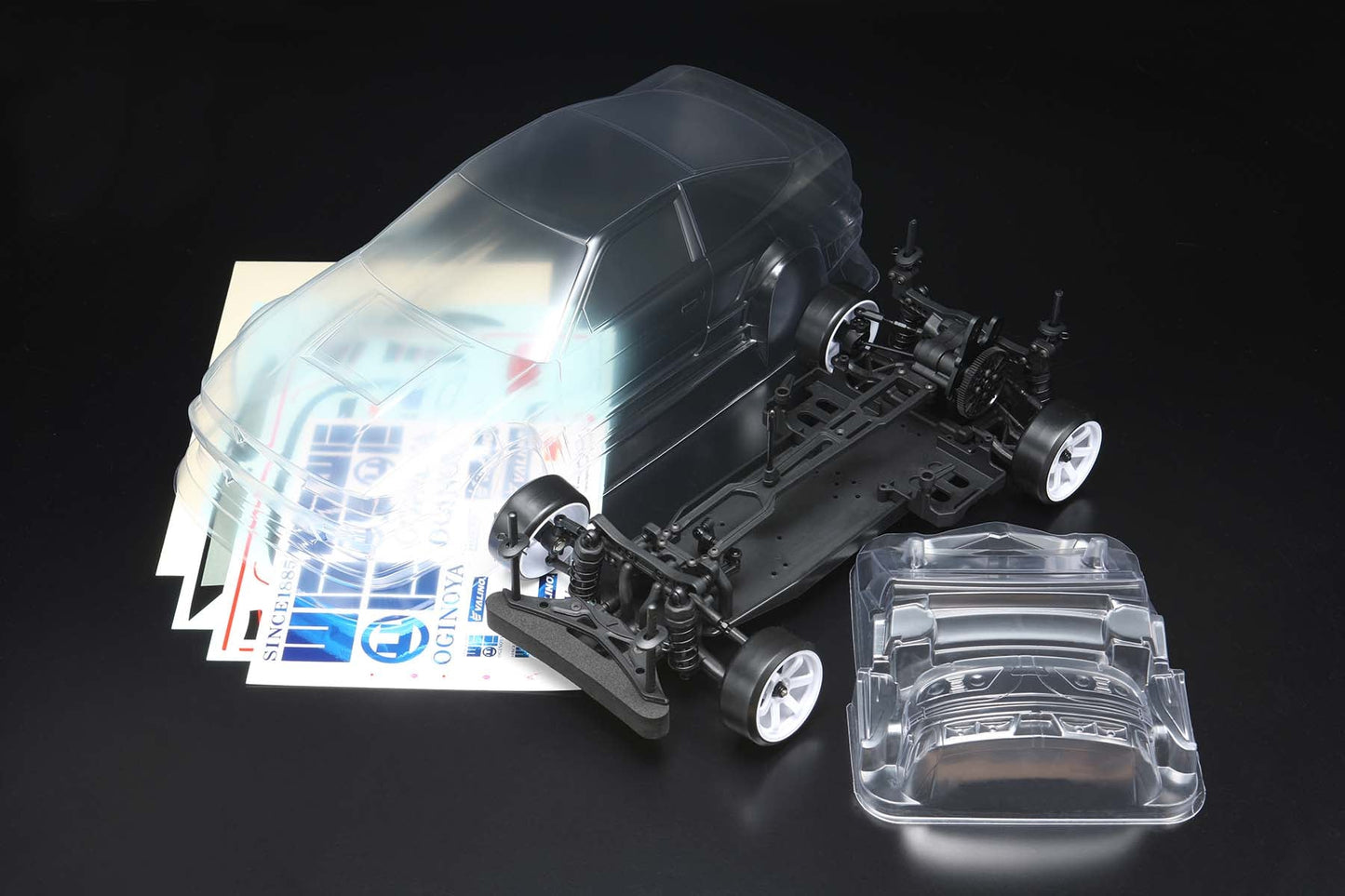 Yokomo Rookie Drift RD2.0 Kit w/ Oginoya Sileighty Sayaka Body (Clear)