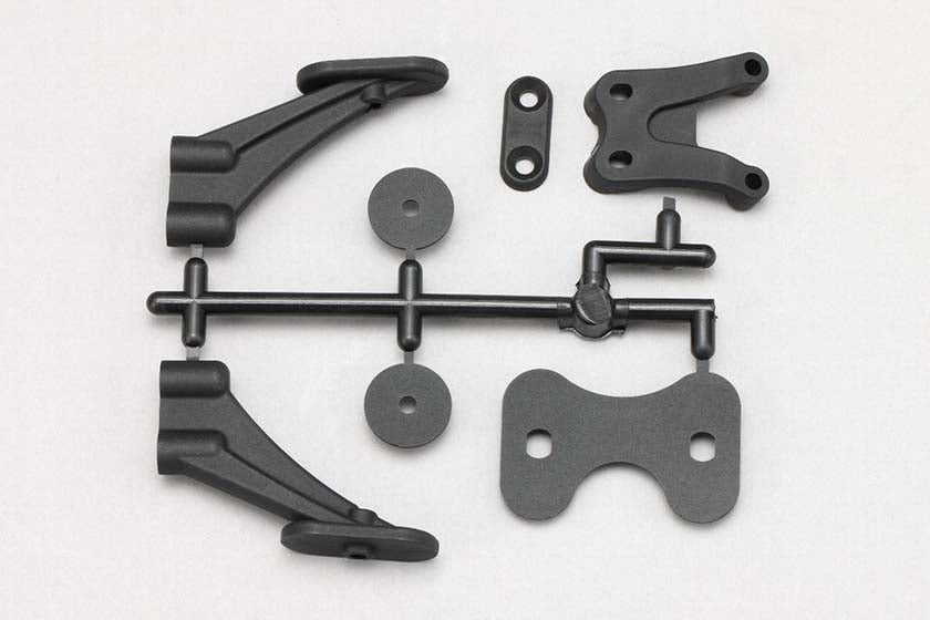 Z2-001W3A Yokomo Front & Rear Wing Mount Set