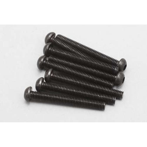 ZC-BH325A Yokomo M3x25mm Button Head Socket Screw (8)