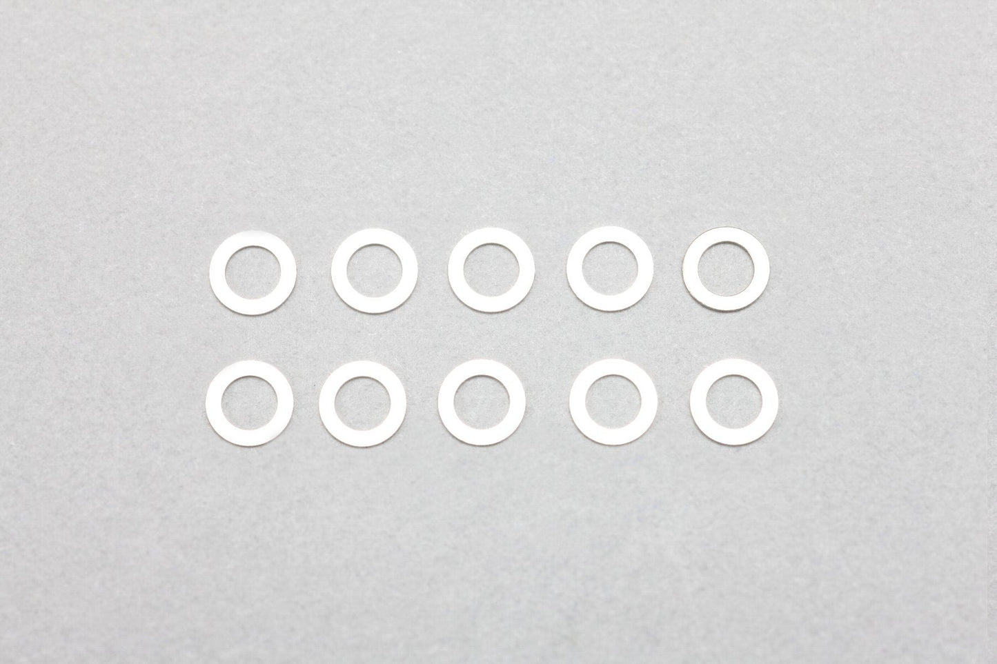 ZC-S330A Yokomo 3.1x5.0x0.30mm Stainless Steel Shim (10)