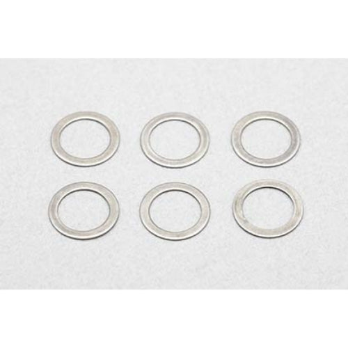ZC-S520A Yokomo 5.0x7.0x0.20mm Stainless Steel Spacer (6)
