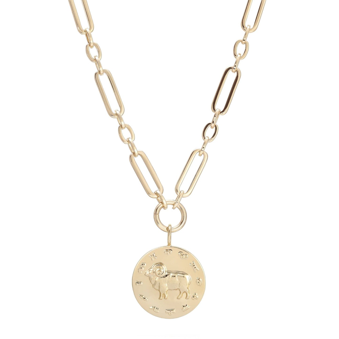 Zodiac Pendant Necklace by eklexic jewelry