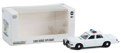 Greenlight 43006-B 1/64 1980-89 Dodge Diplomat Police, Light Bar