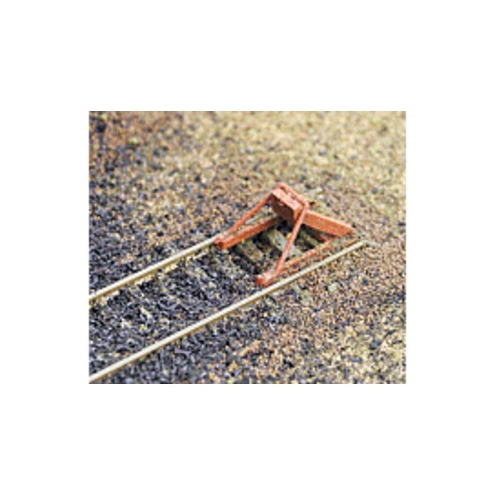 Walthers Cornerstone 933-3511 HO Scale Track Bumpers -- Kit pkg(12)