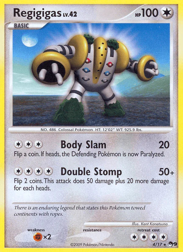 Regigigas (4/17) [POP Series 9]