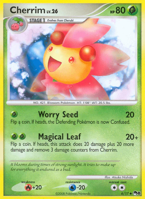 Cherrim (6/17) [POP Series 8]