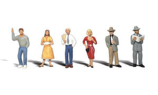 Woodland Scenics A1821 HO Train Figures Pedestrians