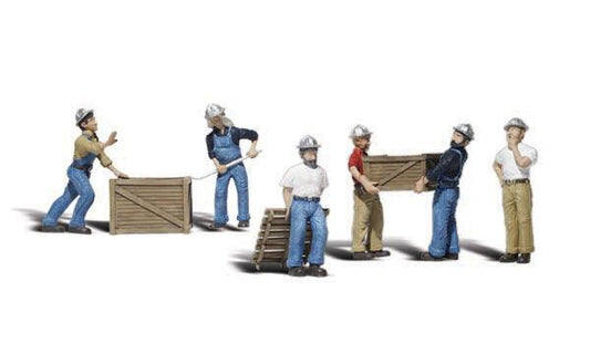 Woodland Scenics A1823 HO Train Figures Dock Workers