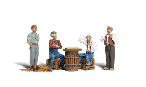 Woodland Scenics A2727 O Train Figures Checker Players