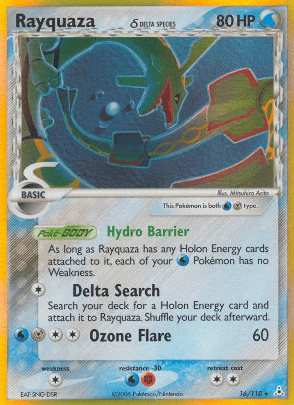 Rayquaza (16/110) (Delta Species) [EX: Holon Phantoms]