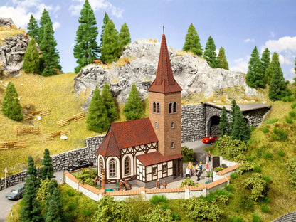 Noch 66906 HO Scale Church St. George w/Bell Sound Kit