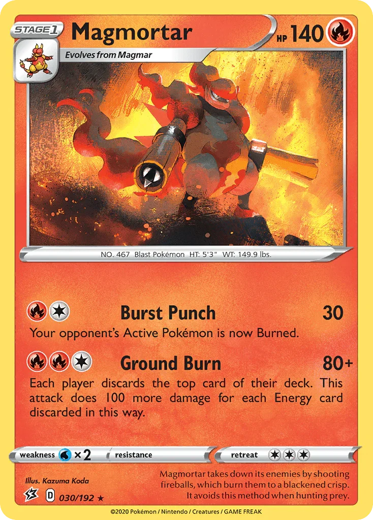 Magmortar (030/192) [Sword & Shield: Rebel Clash]