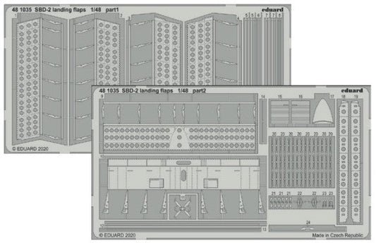 Eduard 481035 1/48 Aircraft- SBD2 Landing Flaps for ACY