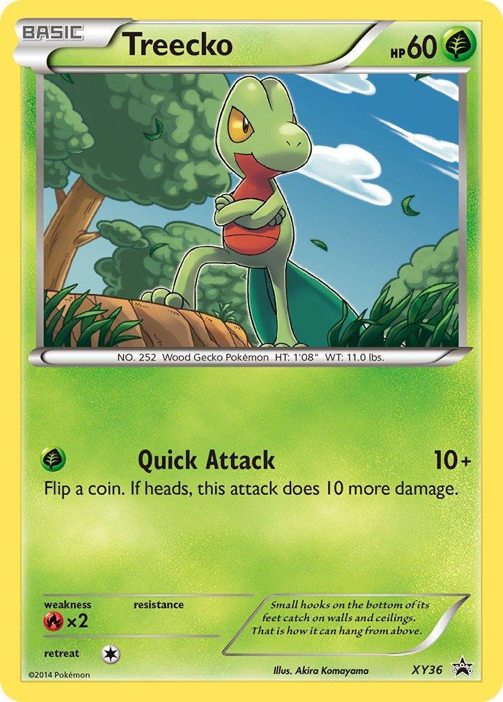 Treecko (XY36) [XY: Black Star Promos]