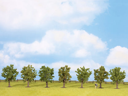 Noch 25090 HO/TT/N/Z Scale Fruit Trees, 8 cm, 7-Pack