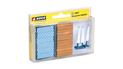 Noch 14817 HO Scale Beer Garden Accessories Set #1