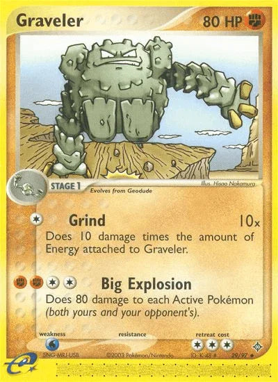 Graveler (29/97) [EX: Dragon]