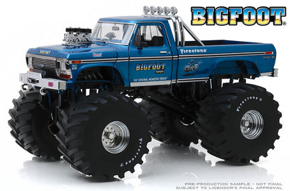 Greenlight 13541 1/18 Bigfoot 1974 Ford F-250, 66 Tires
