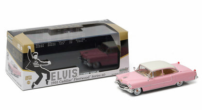 Greenlight 86491 1/43 1955 Cadillac Fleetwood Series 60, Pink