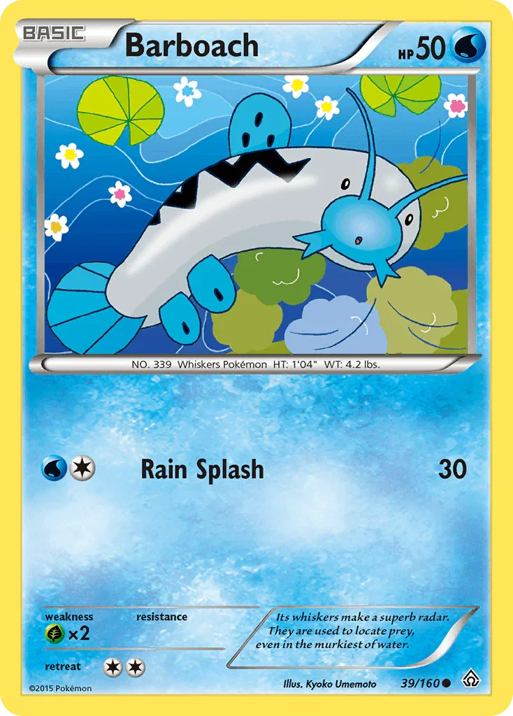 Barboach (39/160) [XY: Primal Clash]