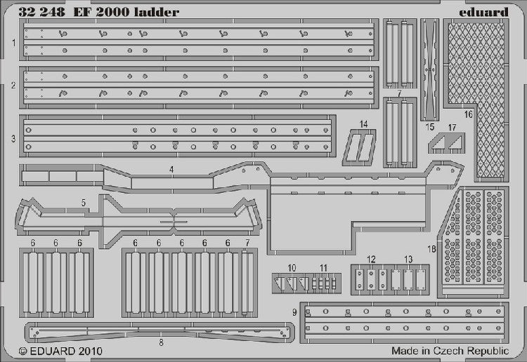 Eduard 32248 1/32 Aircraft- EF2000 Ladder for RVL/TSM