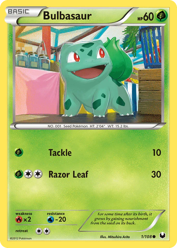 Bulbasaur (1/108) [Black & White: Dark Explorers]