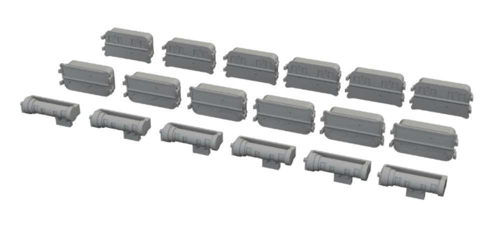 Eduard 635022 1/35 Armor- WWII German Notek Rear Lights (Resin)