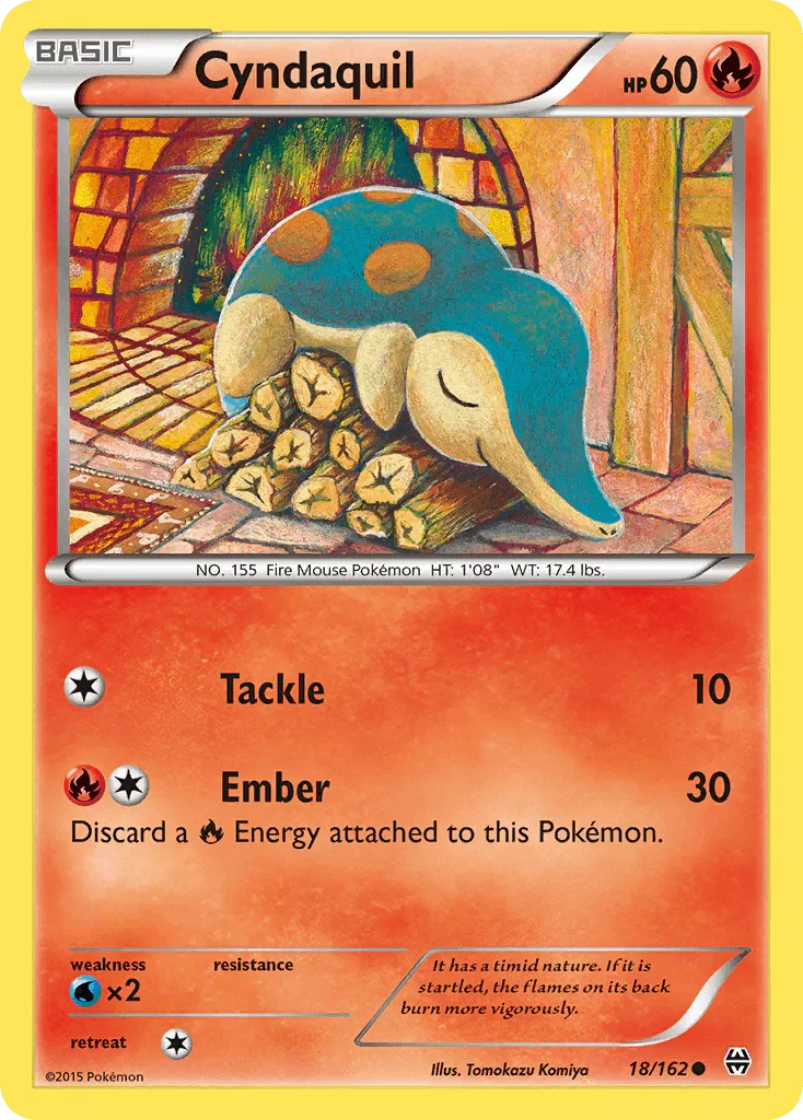 Cyndaquil (18/162) [XY: BREAKthrough]