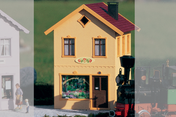 Piko 62065 G Scale The Village Bauer Florist Kit