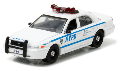 Greenlight 42771 1/64 2011 Ford Crown Victoria, NYPD
