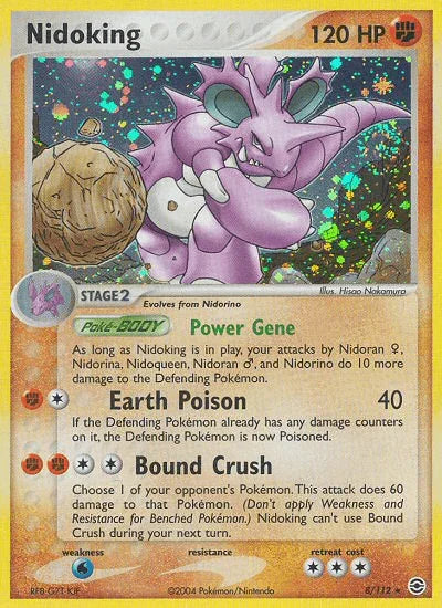 Nidoking (8/112) [EX: FireRed & LeafGreen]