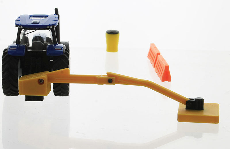 3D To Scale 64-358-Y 1/64 Boom Brush Cutter Tractor Mounted Yellow