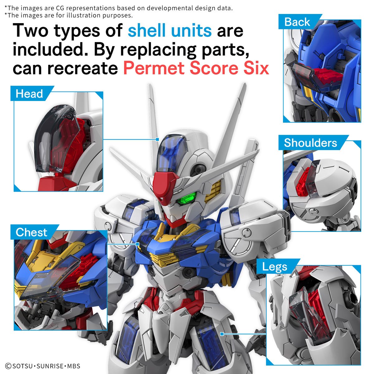 Gundam Aerial MGSD Model Kit