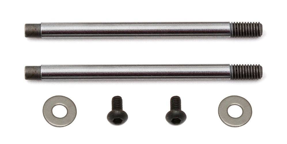 Team Associated 91618 3x23 Shock Shaft V2 Chrome RC10B64D RC10B6 RC10B6D