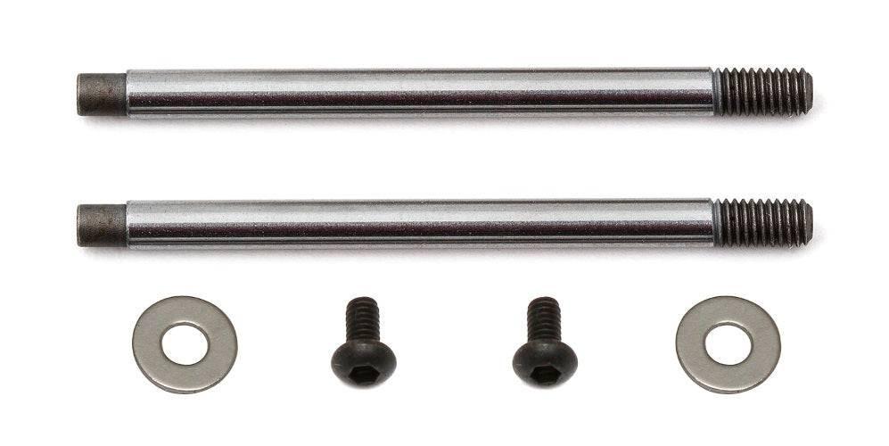 Team Associated 91618 3x23 Shock Shaft V2 Chrome RC10B64D RC10B6 RC10B6D