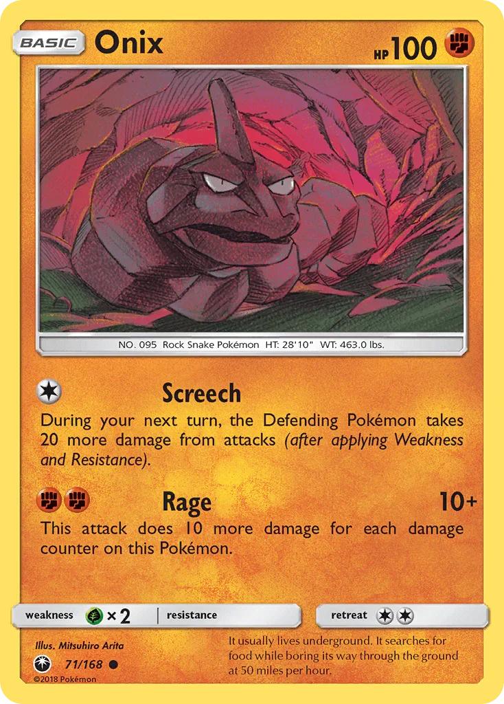 Onix (71/168) [Sun & Moon: Celestial Storm]