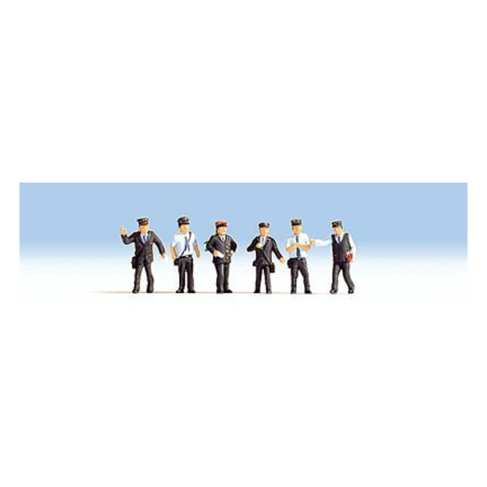 Noch 15272 HO Scale Italian Railway Officials -- pkg(6)