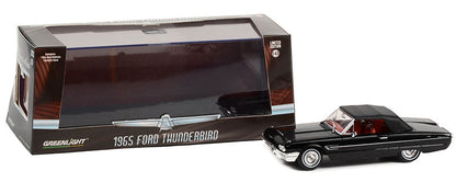 Greenlight 86626 1/43 1965 Ford Thunderbird Convertible, Black