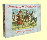 A Call To Arms 59 1/72 English Civil War: 1642 Royalist Artillery (16 & 4 Cannon