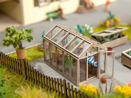 Noch 14357 HO Scale Greenhouse Laser-Cut Kit