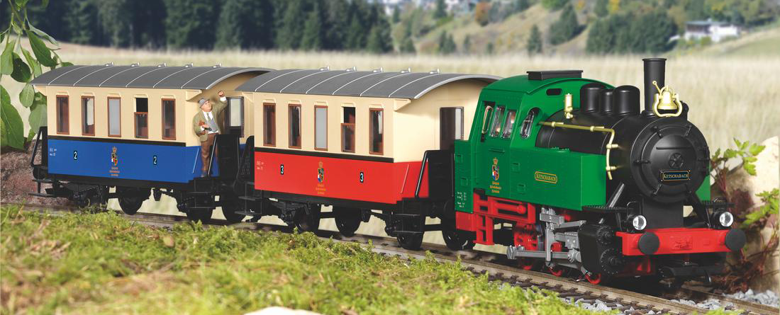 Piko 38130 G Scale Classic BR80 Steam Passenger Starter Set