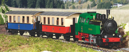 Piko 38130 G Scale Classic BR80 Steam Passenger Starter Set