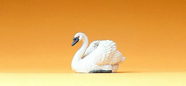 Preiser 47092 1:25 Scale Seated Swan Figure