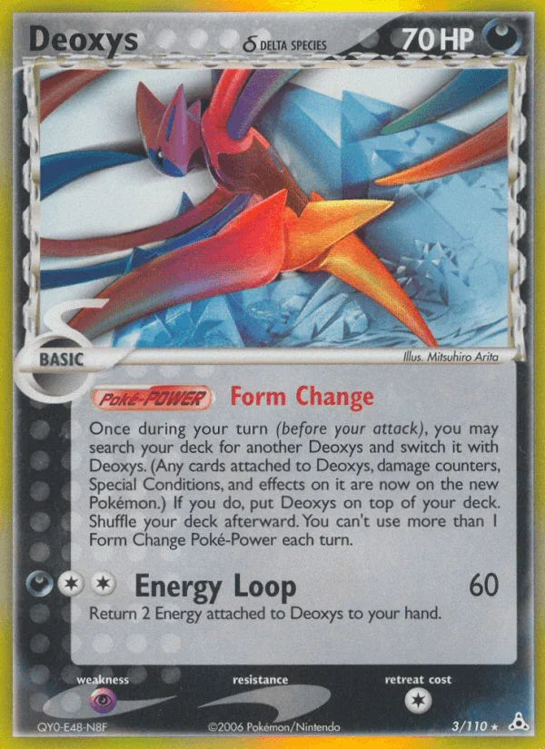 Deoxys (3/110) (Delta Species) [EX: Holon Phantoms]