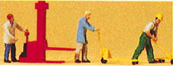 Preiser 10294 HO Scale People Working Stock Workers