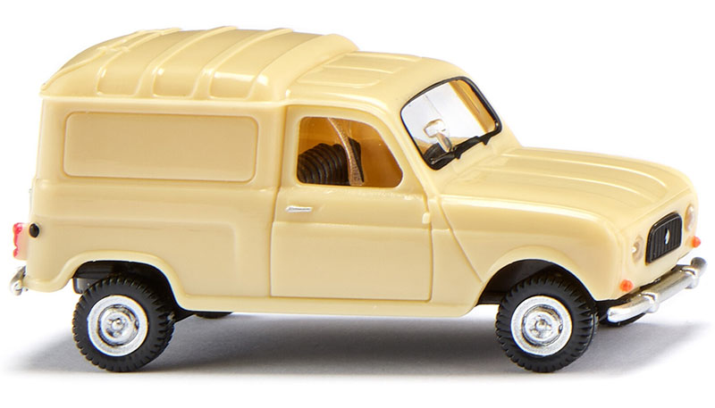 Wiking 022505 1/87 Renault R4 Box Van in Ivory